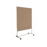 Moderationstafel, fahrbar - Kork, 195x120 cm HxB 